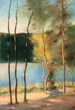 Lesser Ury, Frühling, 1902, Öl auf Leinwand