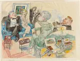 George Grosz, Ein Abend in Berlin/Keiner sagt es/After the Dinner