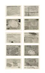 Xu Bing, From: „Five Series of Repetitions, 1987, 10 woodcuts, each on Japan laid paper