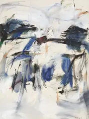 Peter Brüning, Nr. 95, 1962, Öl auf Leinwand