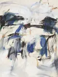 Peter Brüning, Nr. 95, 1962, Öl auf Leinwand
