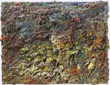 Eugène Leroy, L’été par Temps gris, 1997, Öl auf Leinwand