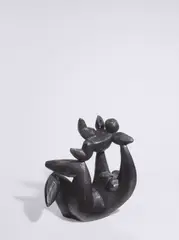 Baltasar Lobo, Mère et enfant, 1953, Bronze mit schwarzer Patina