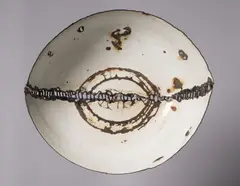 Věra Janoušková, A Bowl, 1990s, enamel, metal sheets