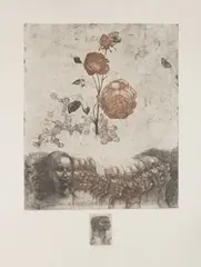Jiří Anderle, Vanitas V, 1983, etching, paper