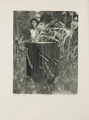 Albín Brunovský, Eva Prima Pandora, 1979, etching, paper