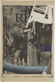 Jasper Johns, Watchman, 1967, 5-color lithograph on Angoumois paper