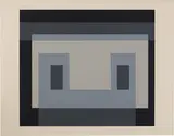 I-S Va 5 (from Six Variants) by Josef Albers, 1969, Color screenprint on paper, sold May 2017