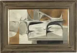 Bentley Schaad, Thorn Fragment, 1957, Mixed-media collage