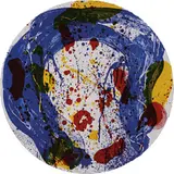 Untitled by Sam Francis, 1993, 3-color lithograph on 112 Waterleaf paper, sold May 2017