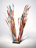 Dorothy Gillespie, Untitled, c. 1985, Painted metal