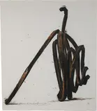 Bernar Venet, Two Undetermined Lines