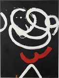 Untitled by Emerson Woelffer, 1993, Acrylic on canvas, sold May 2017