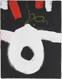 Untitled by Emerson Woelffer, c. 1993, Acrylic on canvas, sold May 2017