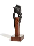 Jack Stuck, Figure, c. 1960, Bronze mounted to rosewood base