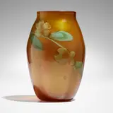 Tiffany Studios, Paperweight vase, c. 1900, hand-blown Favrile glass
