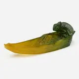Amalric Walter for Daum, Caméléon vide-poche, c. 1910, pâte de verre