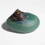 Amalric Walter, Crabe covered box, c. 1920, pâte de verre