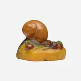 Amalric Walter, Escargot paperweight, c. 1920, pâte de verre