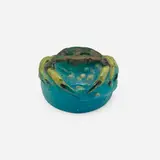 Crabe paperweight by Henri Bergé for Amalric Walter, c. 1920, pâte de verre with enamel, sold Oct 2023