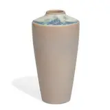 earthenware vase with violet decoration on shoulder, shape number 1867 by Mary Grace Denzler for Rookwood Pottery, sold Mar 2021