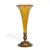trumpet vase, #160 by Louis C. Tiffany Furnaces, sold Mar 2021