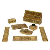 9th Century seven-piece desk set by Tiffany Studios, sold Mar 2021