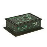 Grapevine humidor, #11 by Tiffany Studios, sold Mar 2021