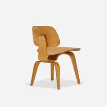 Charles and Ray Eames, DCW, ash plywood, rubber