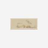 Angriff und Abwehr by Paul Klee, 1922, pen on paper laid down on board, sold Mar 2018