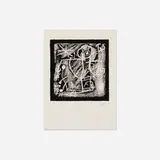 Les Essències de la Terra (one plate) by Joan Miró, 1968, lithograph on Japon nacré paper, sold Mar 2018