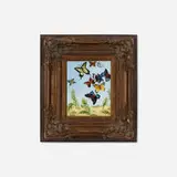 Karen Kilimnik, A Friendly Swarm of Butterflies in Egypt Outside the Tent