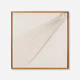 Jorge Eielson, Quipus 60 A, 1974, painted burlap over wood