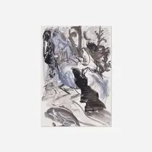 Untitled by Per Kirkeby, 1979, crayon and ink on paper, sold Mar 2018