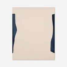 Untitled by Landon Metz, 2014, dye on canvas, sold Mar 2018