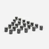 Robert Venturi with Denise Scott Brown, Notebook mugs, set of twenty-one, 1984, transfer-printed porcelain