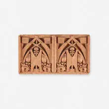 George Grant Elmslie, architectural element from the Thomas A. Edison School, Hammond, IN, 1936, terracotta