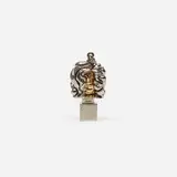 Micheline X by Miguel Ortiz Berrocal, 1975-76, nickel-plated and gold-plated zamak, sold Jan 2018