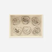 Josef Albers, Variants, 1942, drypoint etching on paper