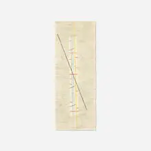 Burgoyne Diller, Study for Wall Construction, 1950, pencil on paper