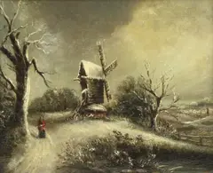 John Shepherd, Untitled, oil on canvas 31 x 25cm and 26.5 x 31cm (2)