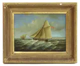 Jean Laurent, Untitled, oil on panel 30 x 40cm
