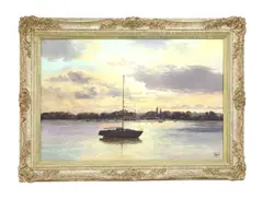 Clive Madgwick, Untitled, oil on canvas 51 x 77cm