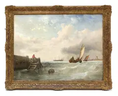 English School, Untitled, oil on canvas 54 x 76cm