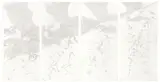 Jorinde Voigt, ReWrite I, II, III / Version 2, IV (Rotation Doppelte Akustische Impulse; Deklination Horizontaler und Vertikaler Abstand zum Standpunkt; Deklination Standpunkt; Deklination N,O,S,W; Deklination Wind-, 2008, 4-teilig: Jeweils Bleistift und Tinte auf Papier, jeweils auf Leinwand kaschiert