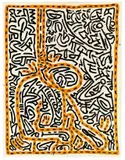 Keith Haring, Ohne Titel, 1984, Gouache auf Papier