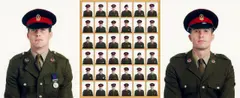 Frank Thiel, Die Alliierten, 1994, 12-teilige Installation bestehend aus 4 Triptychen, C-Prints, Diasec, 2000/2001