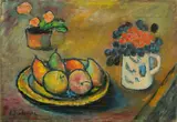 Alexej von Jawlensky, Stilleben mit Birnen und Äpfeln