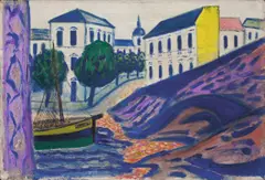 Berlin am Meer by Werner Heldt, 1948, Öl auf Leinwand, sold May 2012