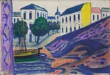 Werner Heldt, Berlin am Meer, 1948, Öl auf Leinwand